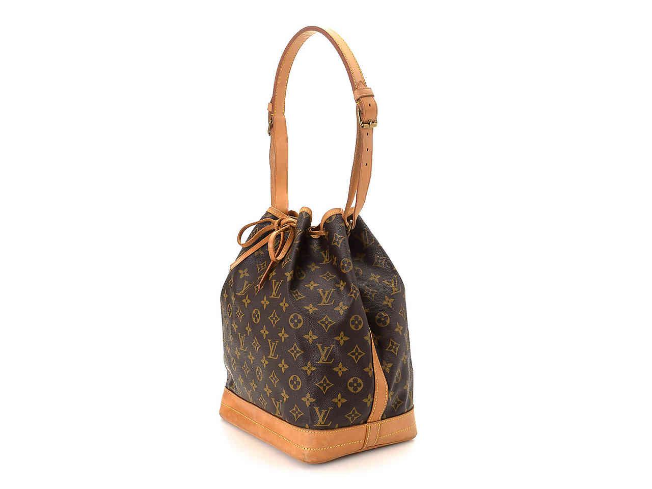 Louis Vuitton Canvas Noe Bucket Bag in Dark Brown (Brown) - Lyst