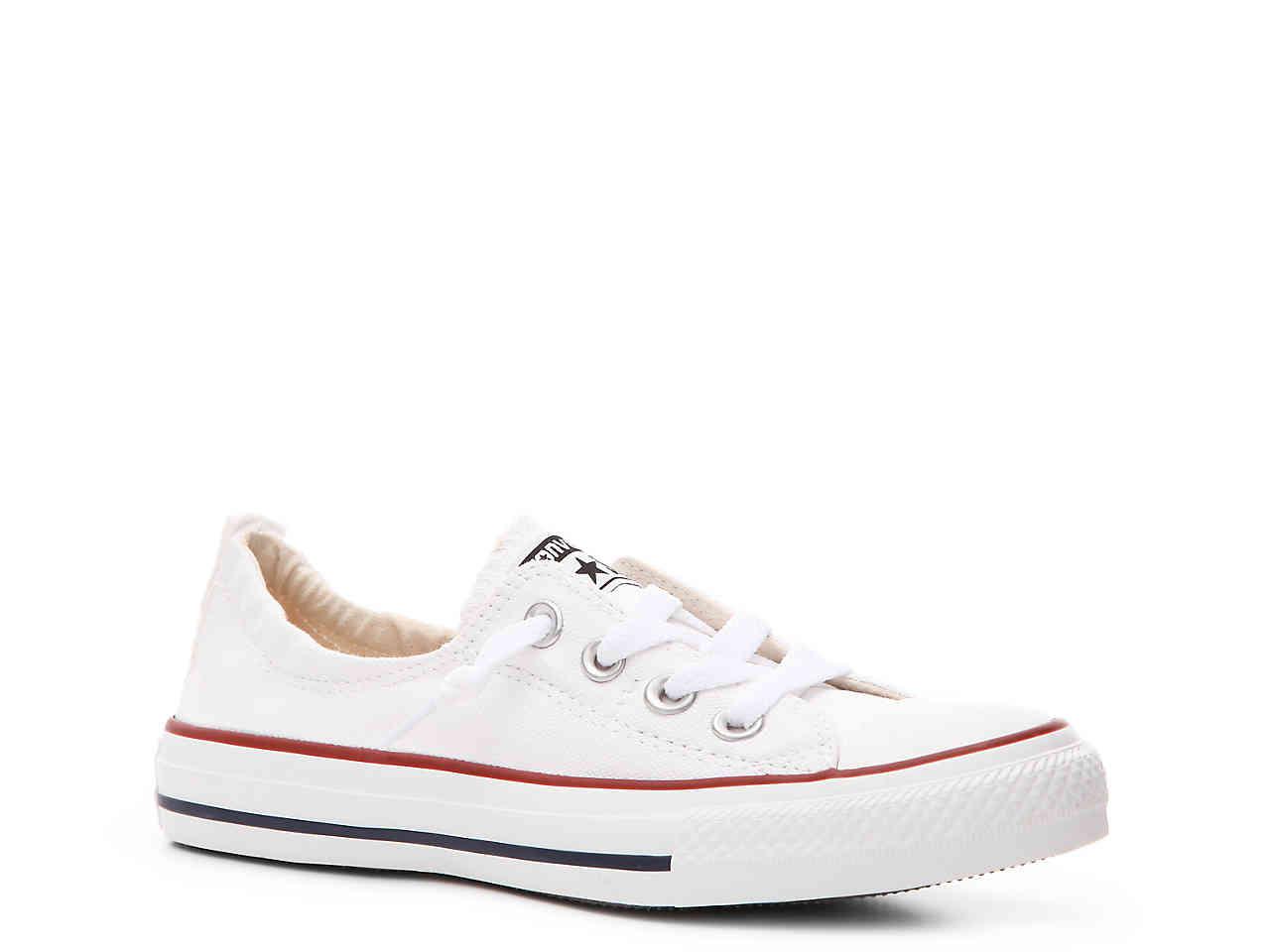 converse shoreline slip on white