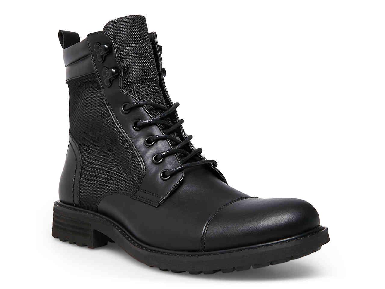 steve madden kleen cap toe boot