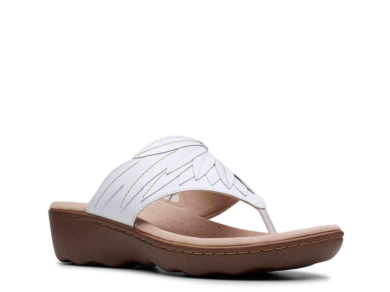 clarks phebe pearl wedge sandal