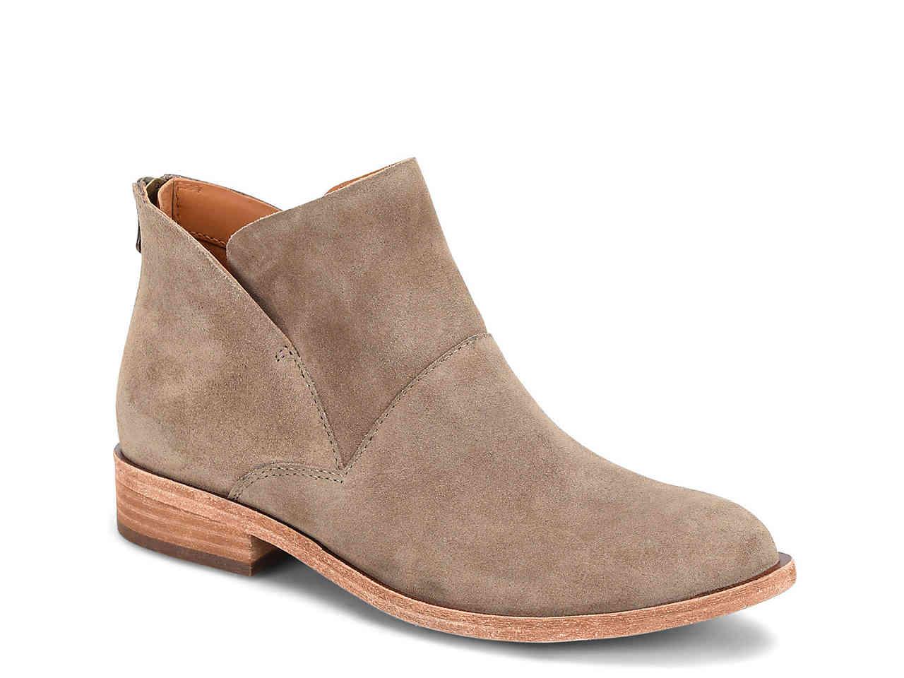 Kork-Ease Leather Ryder Bootie in Taupe (Brown) - Lyst