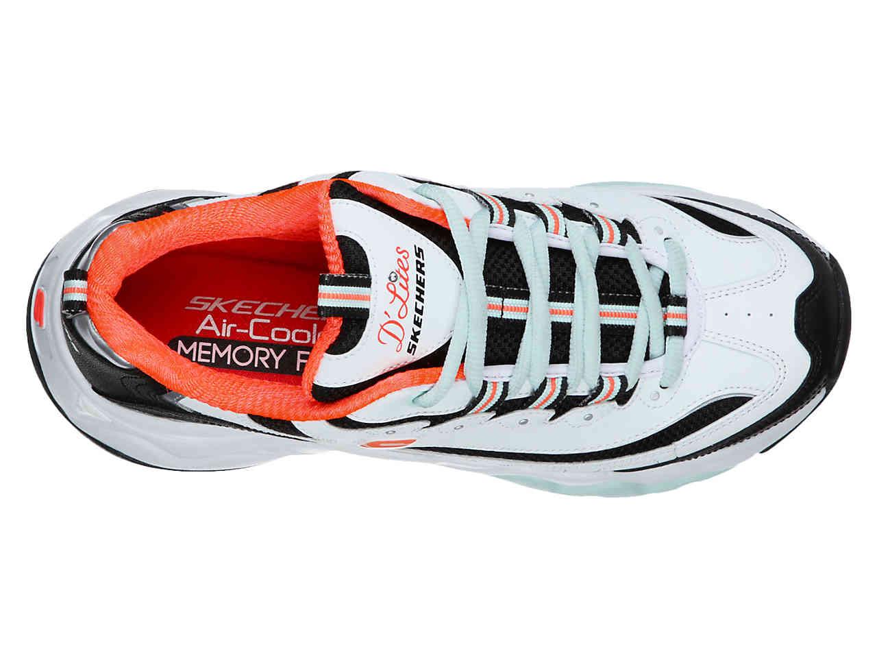 skechers d lites 3 orange