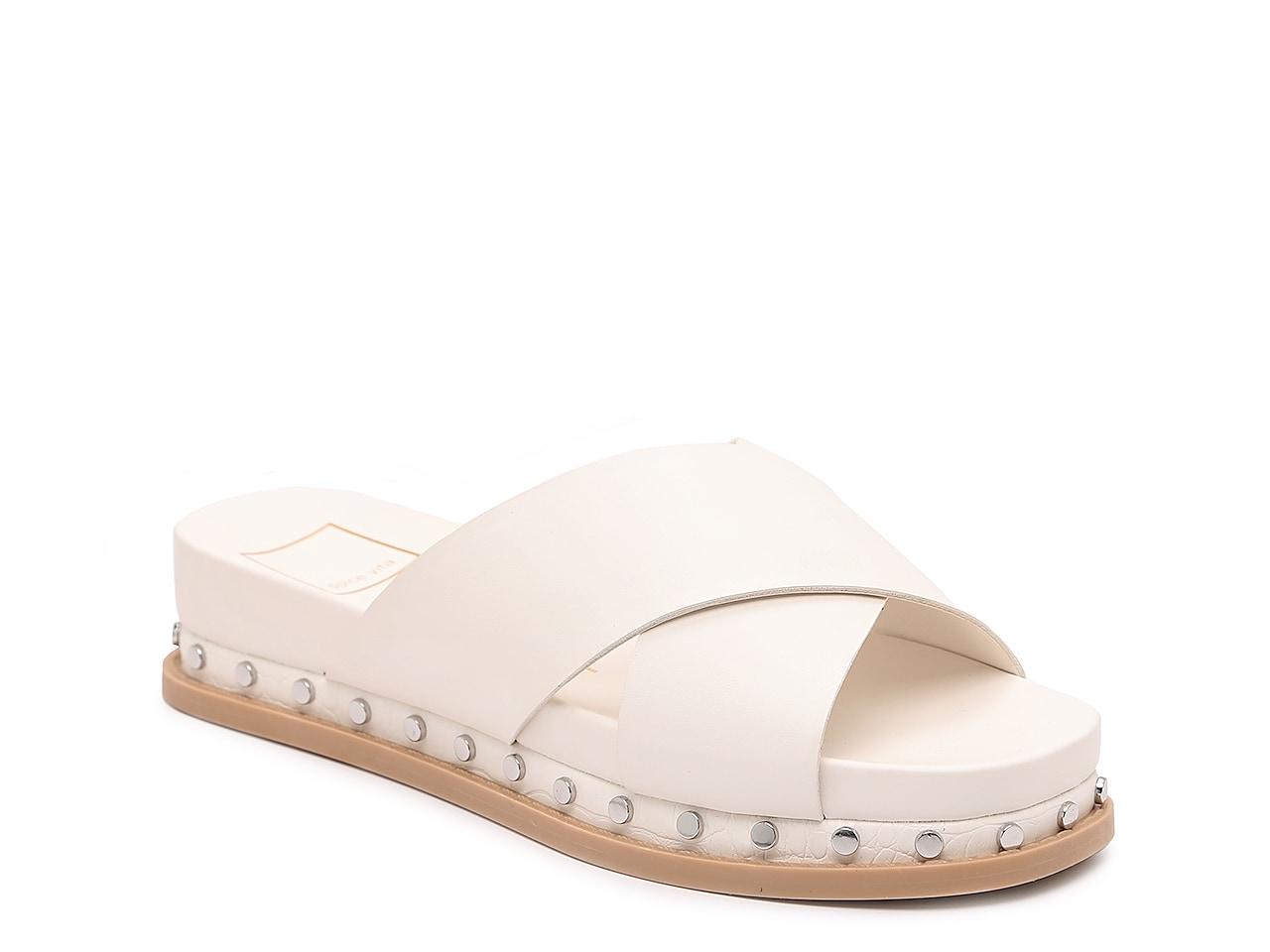 dolce vita sandals white