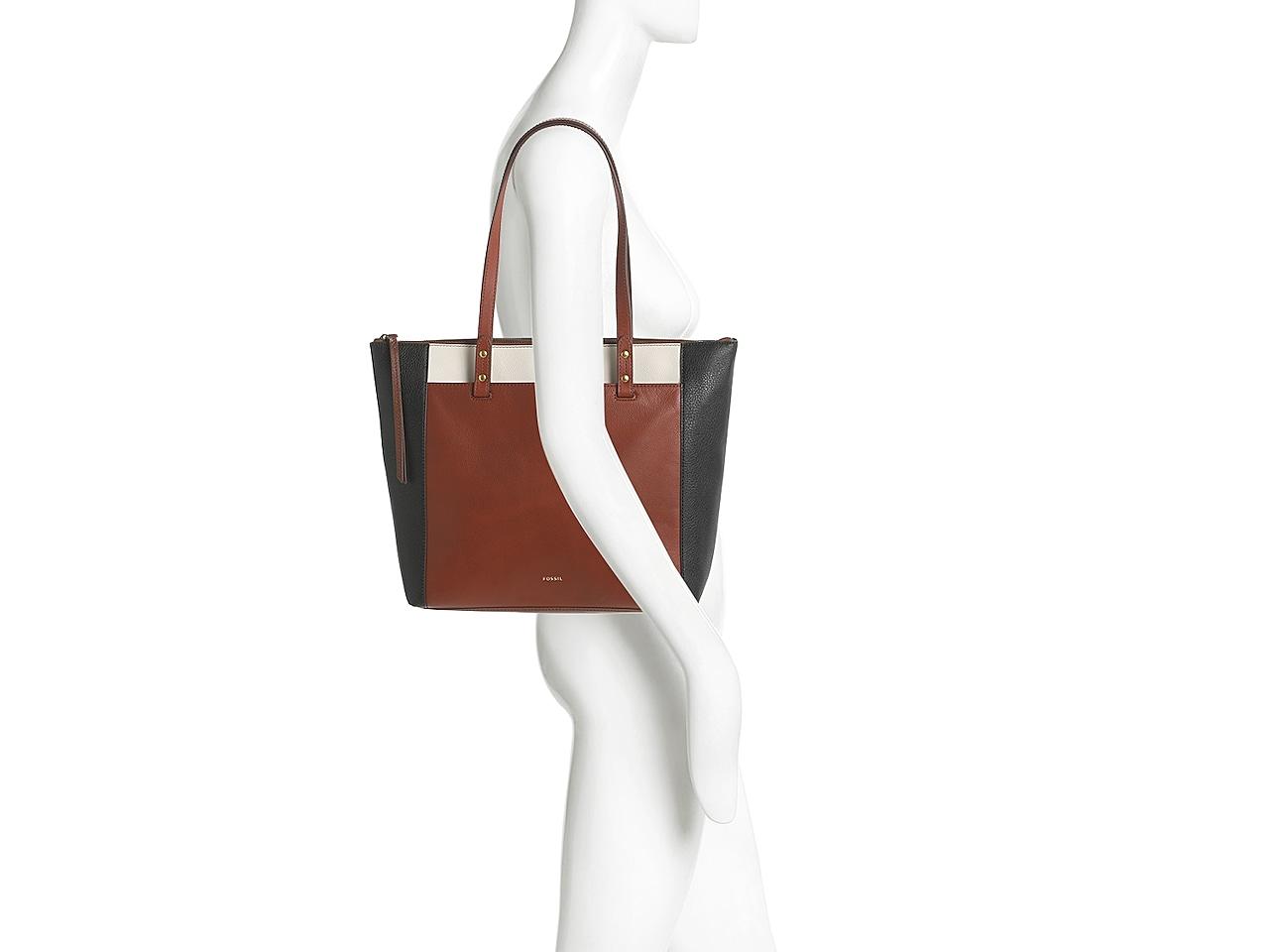 Ana Leather Tote Fossil Shop, 58% OFF 