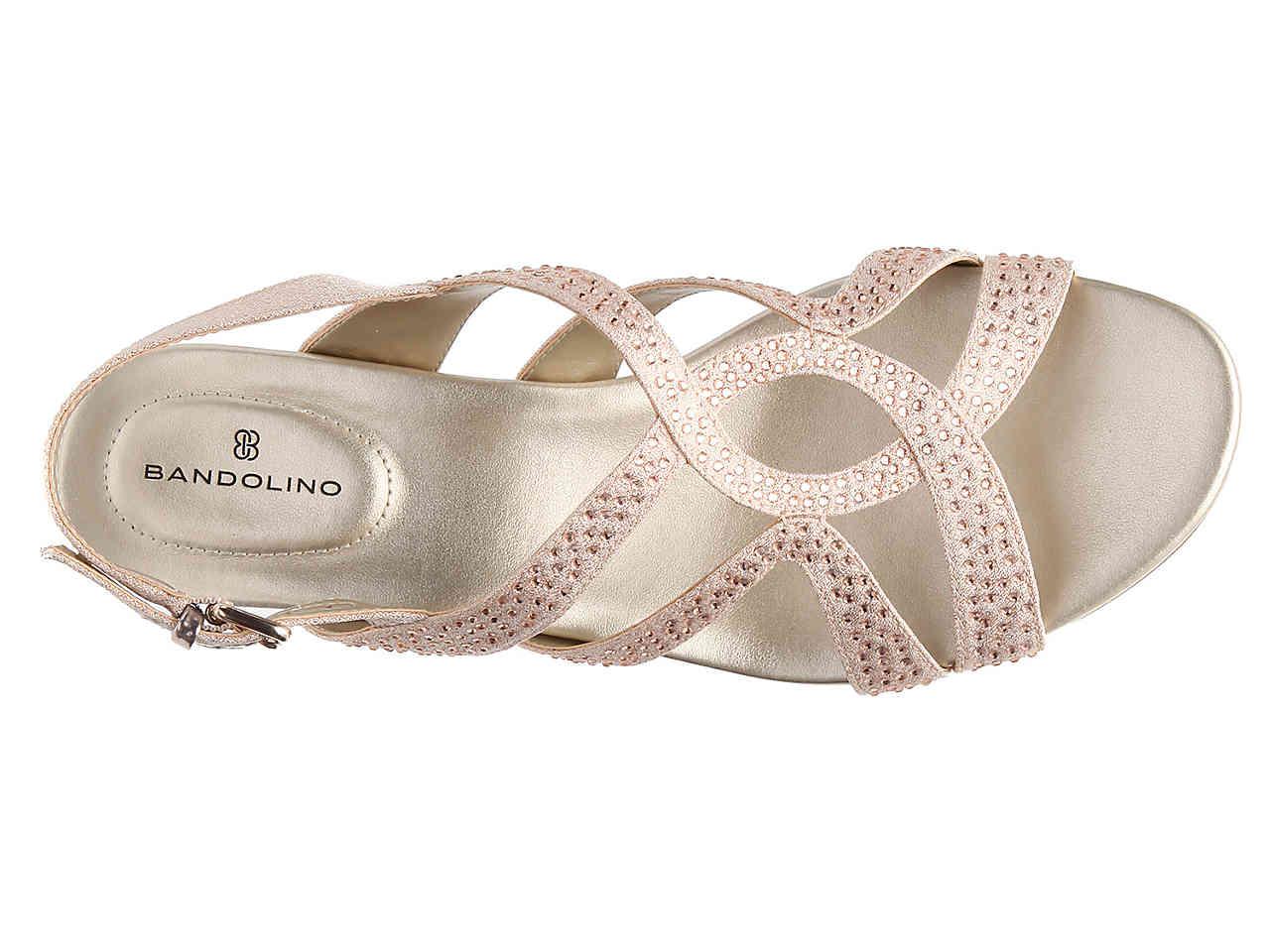 bandolino giove wedge sandal