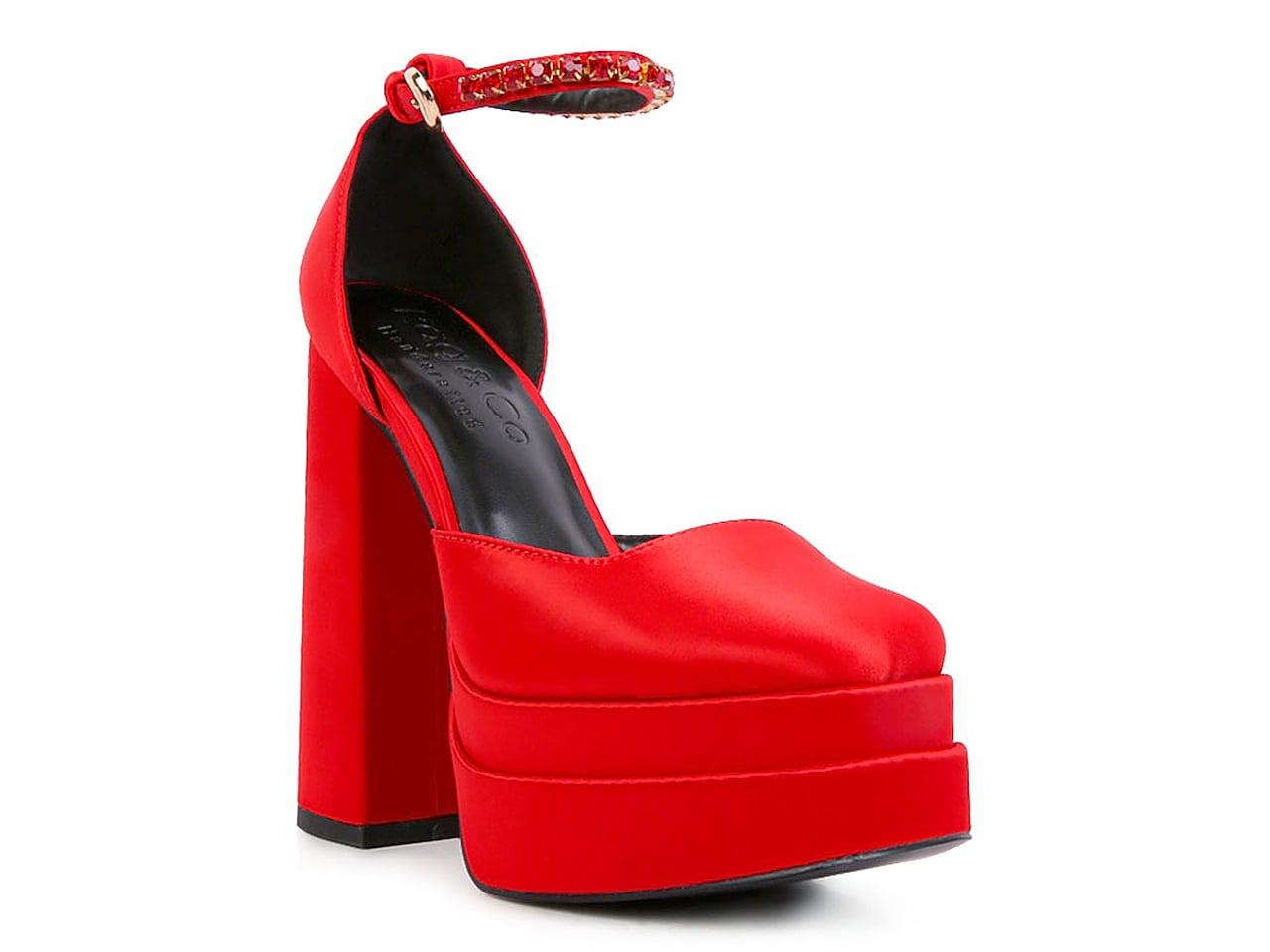 Rag & Co Martini Pump in Red | Lyst