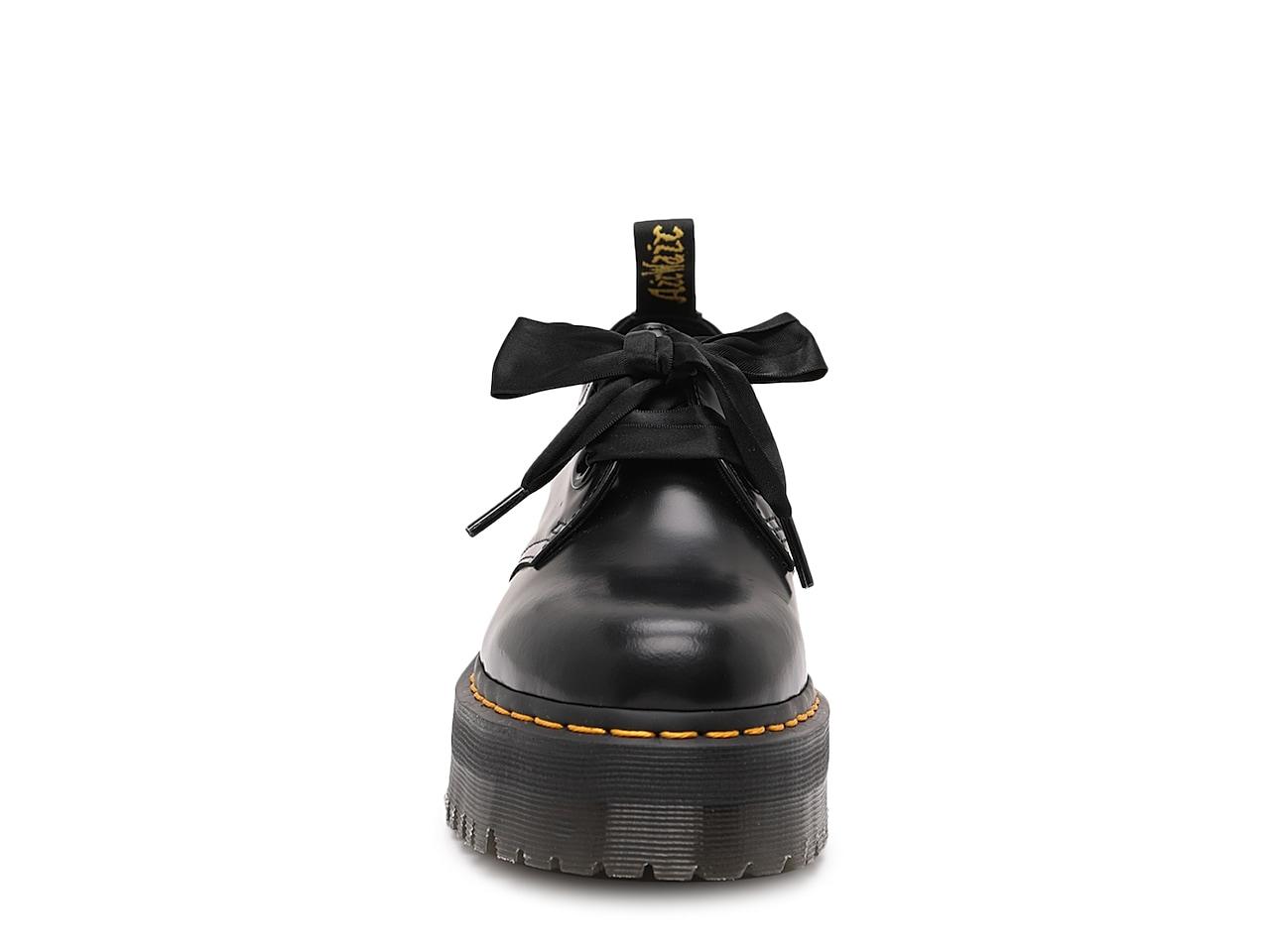Dr. Martens Satin Holly Platform Oxford 