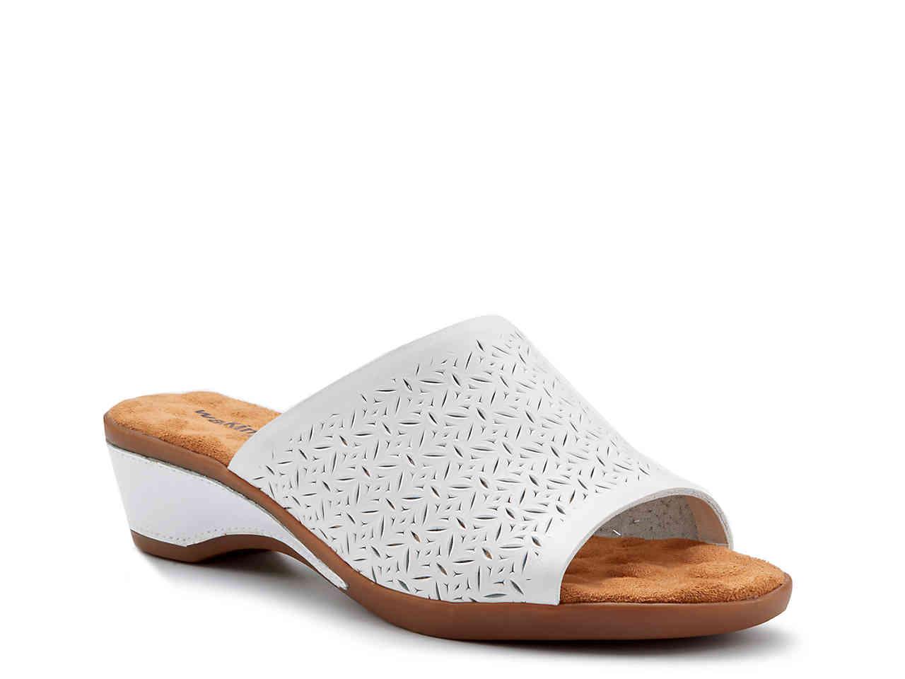 ðWalking Cradles White Sandals Size 6 WW | White sandals, Walking cradles shoes, Walking cradles