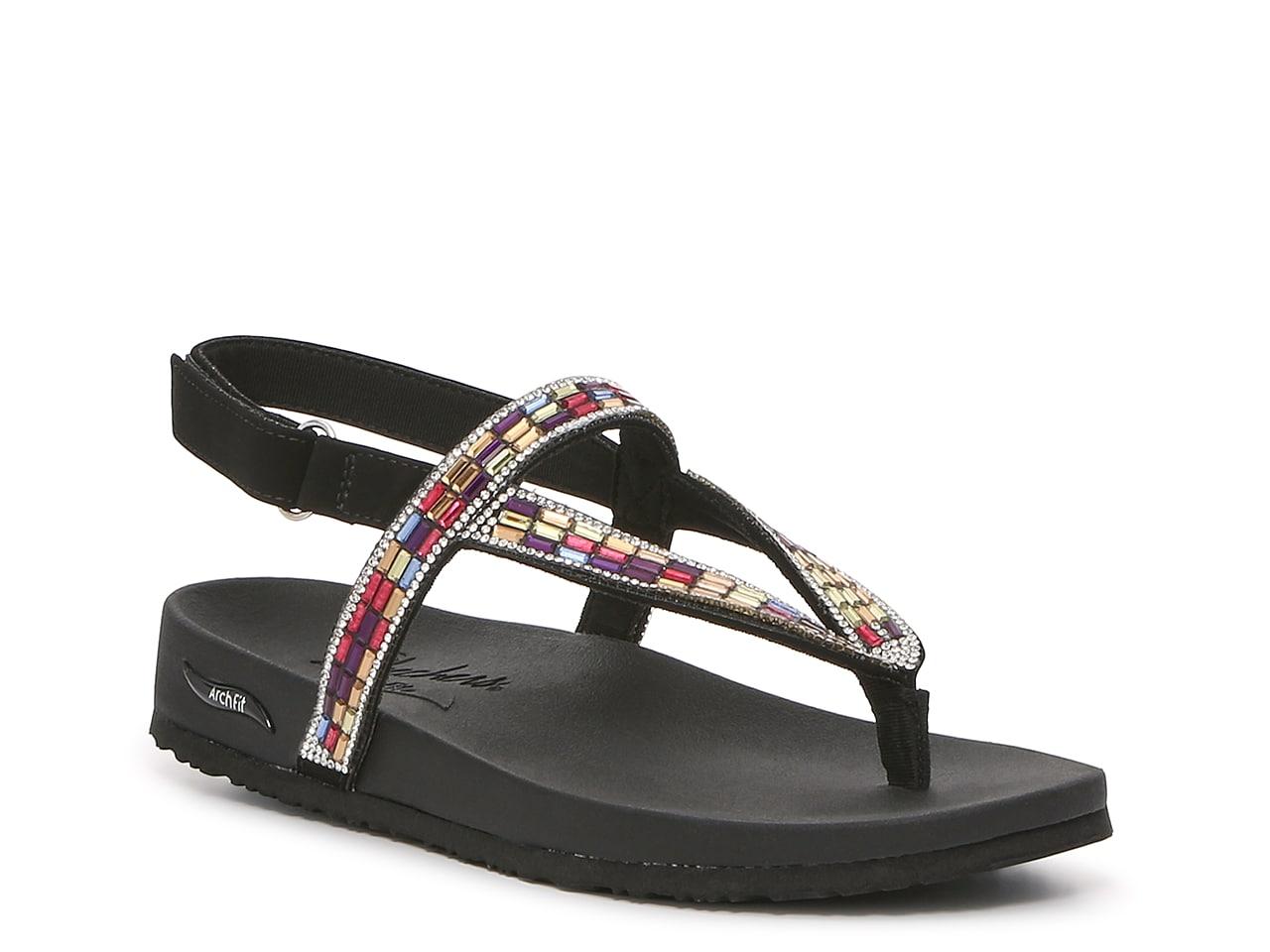 Skechers Arch Fit Meditation Fancy Love Sandal in Black Lyst