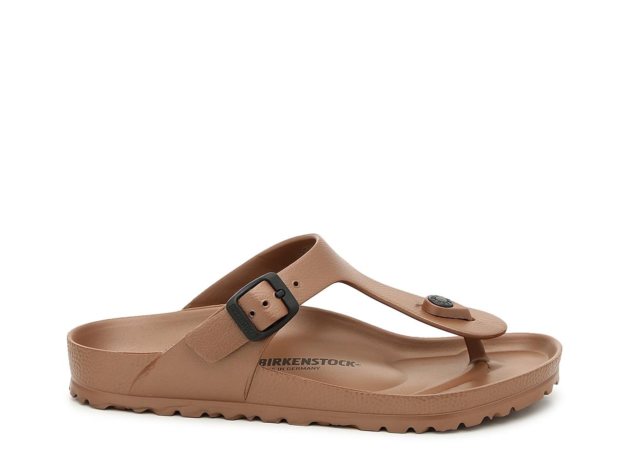 olie verdacht nul Birkenstock Gizeh Eva Waterproof Essentials Thong Sandals in Brown | Lyst
