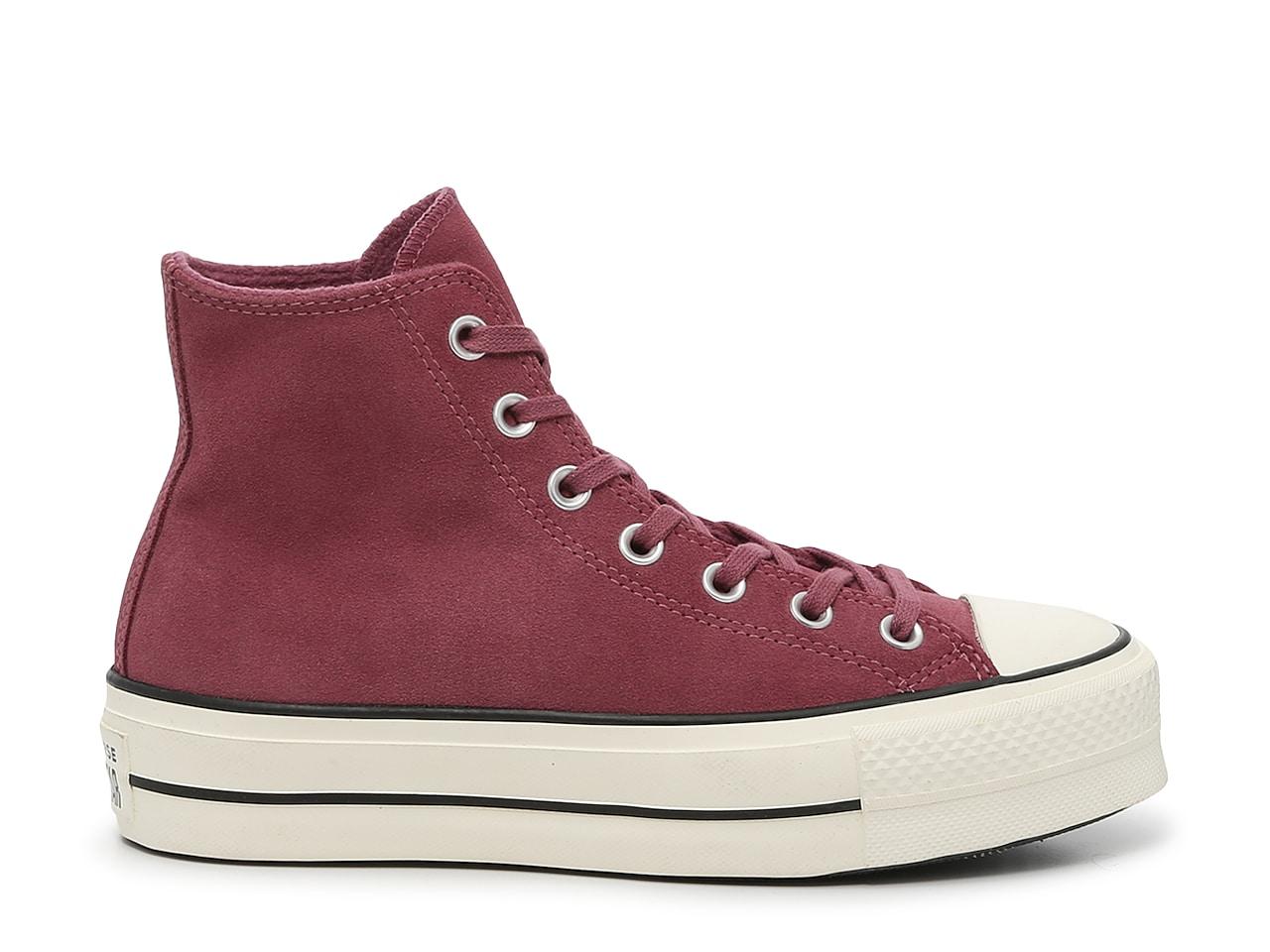 Converse Chuck Taylor High-top Platform Sneaker in Purple | Lyst