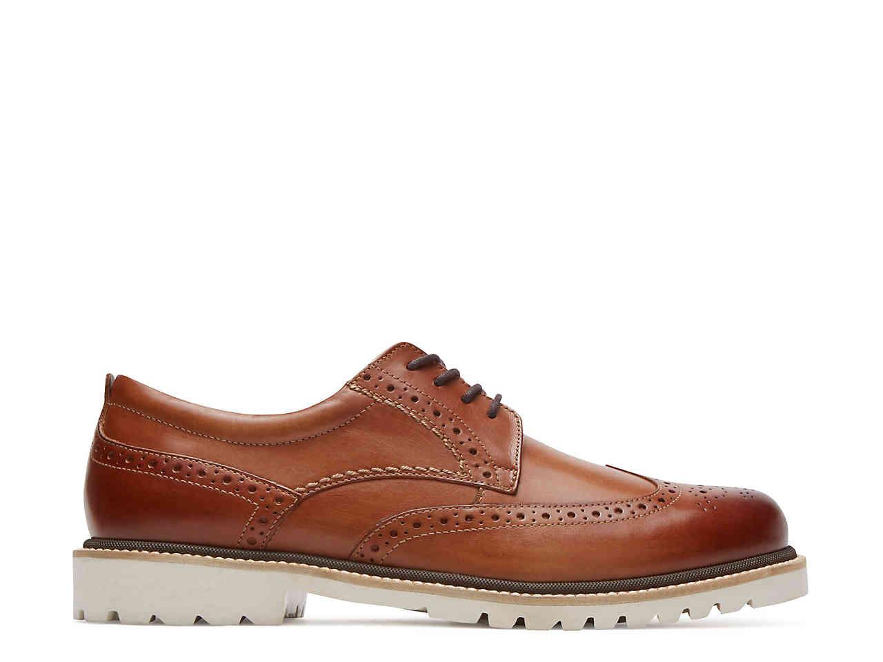 rockport marshall wingtip oxford