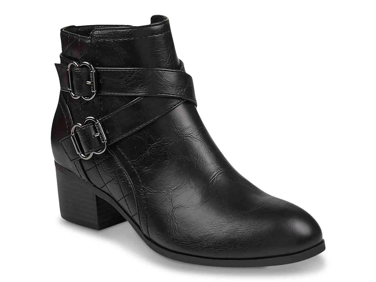 unisa booties with wrap buckle