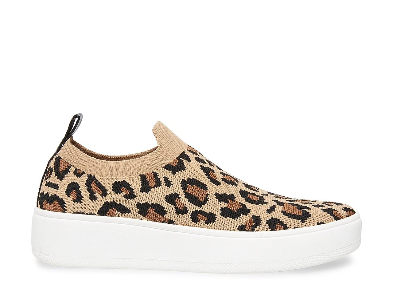 steve madden beale sneaker leopard