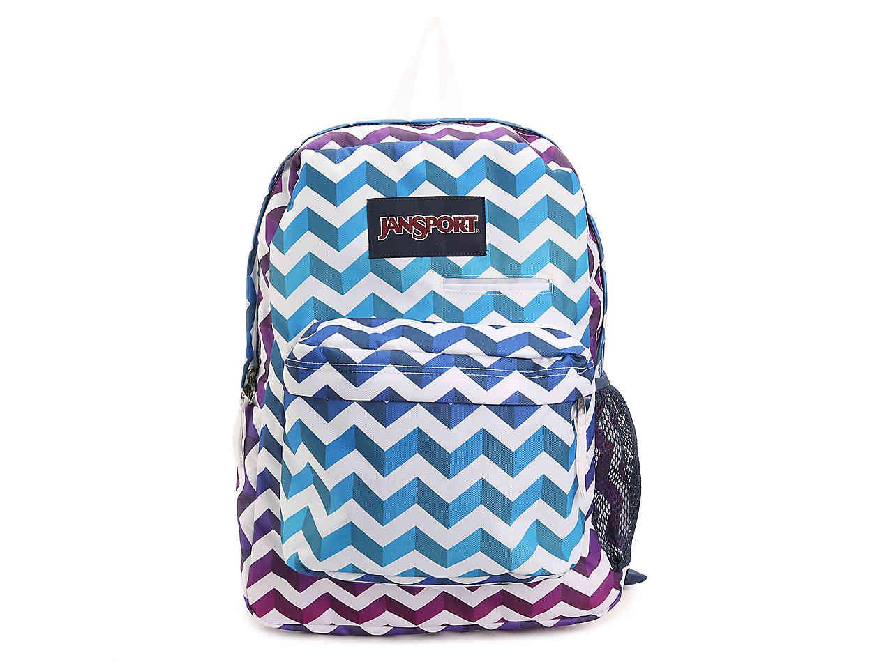 jansport zig zag backpack