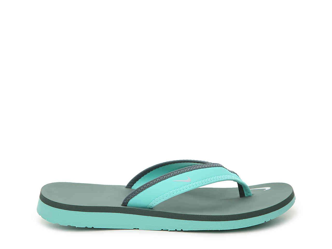 celso girl nike flip flops