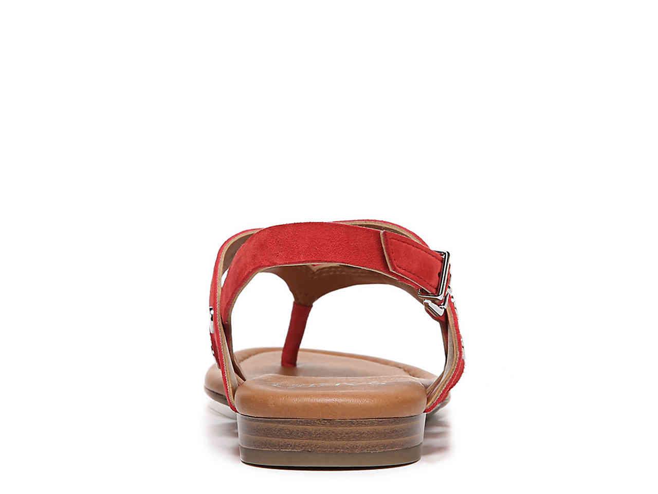 sarto gretchen strappy leather sandal