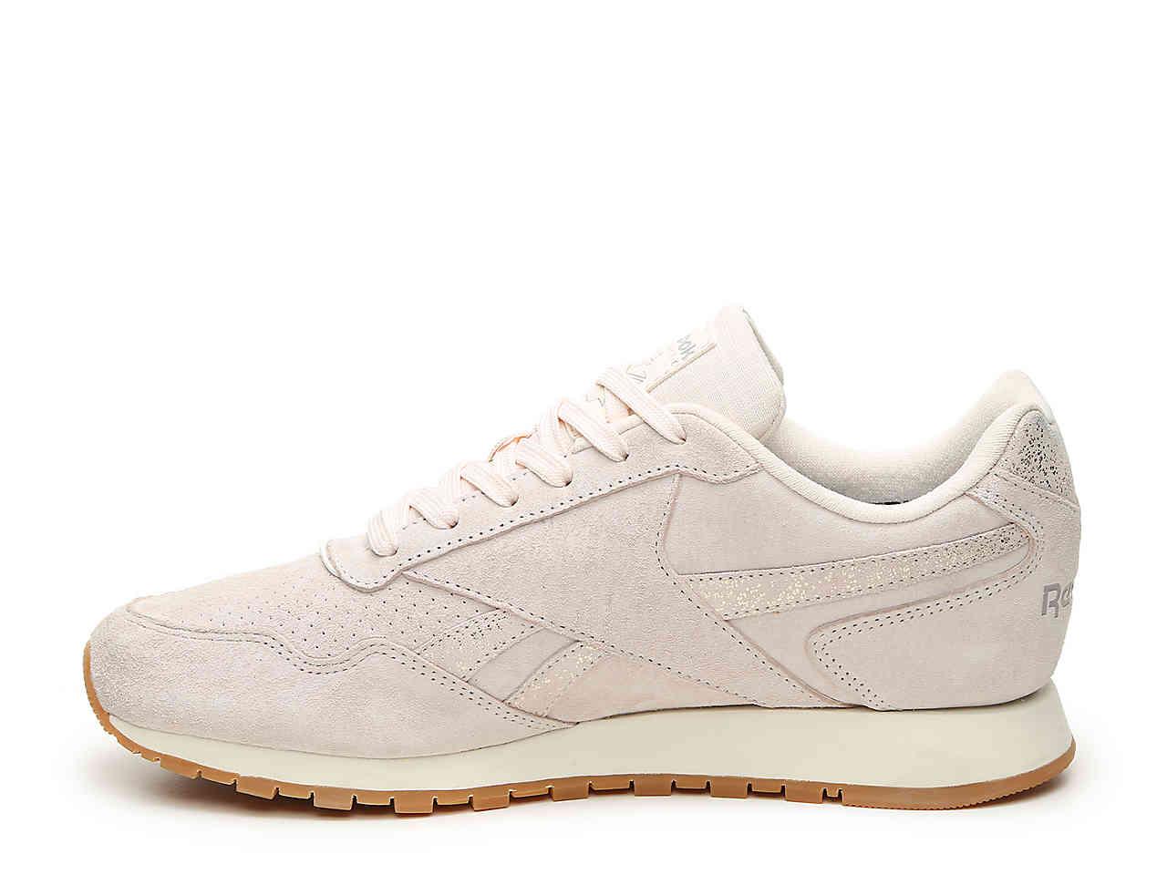 reebok blush sneakers