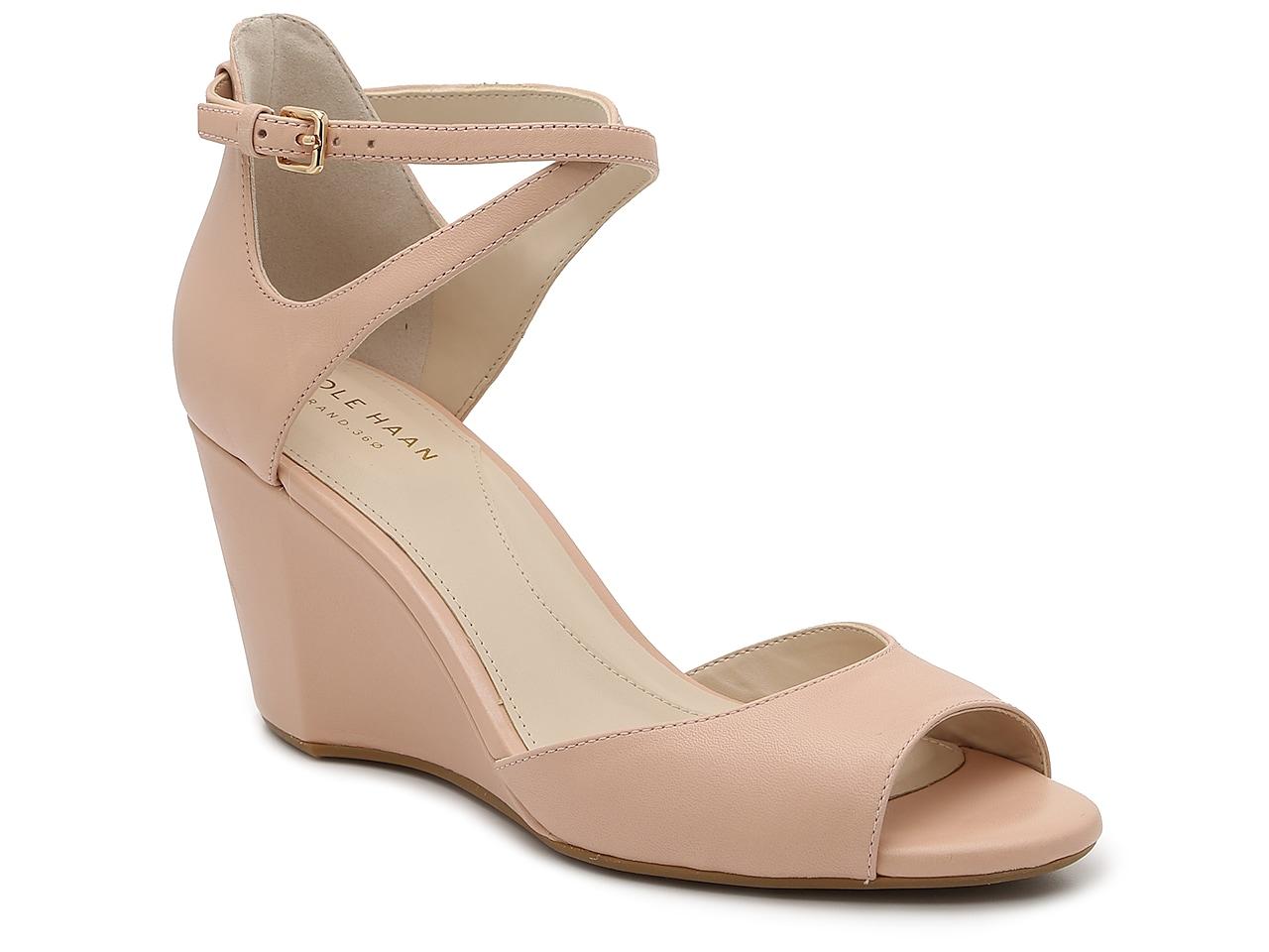 sadie open toe wedge sandal