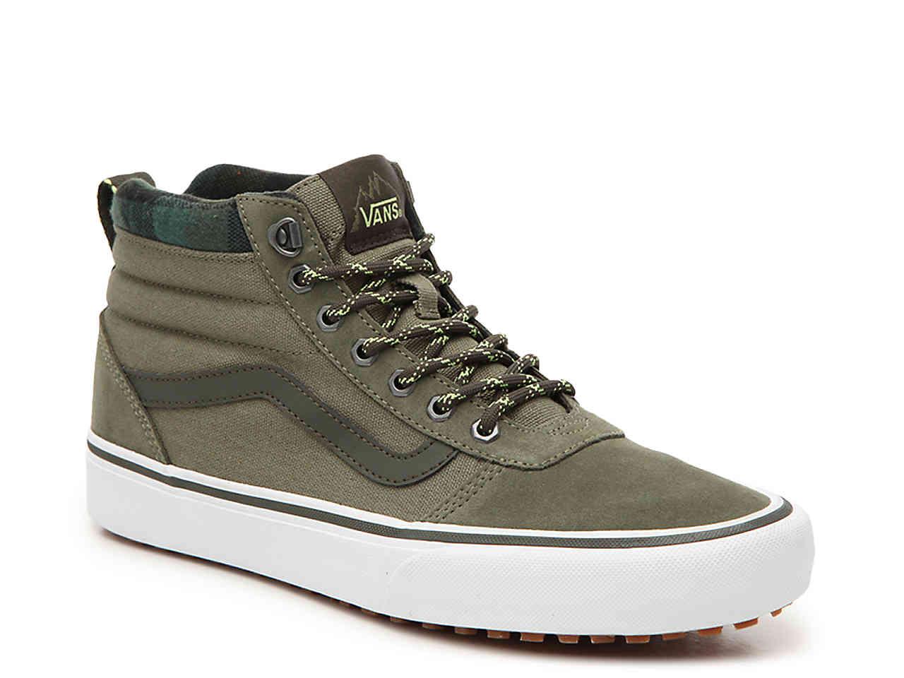 Vans Ward Hi Mte High-top Sneaker in Green for Men | Lyst