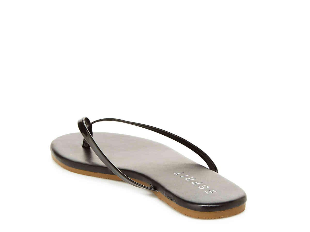 esprit party flip flops