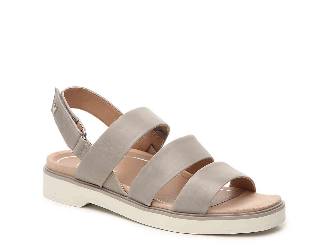 Vionic Leather Keomi Sandal in Grey (Gray) - Save 59% - Lyst