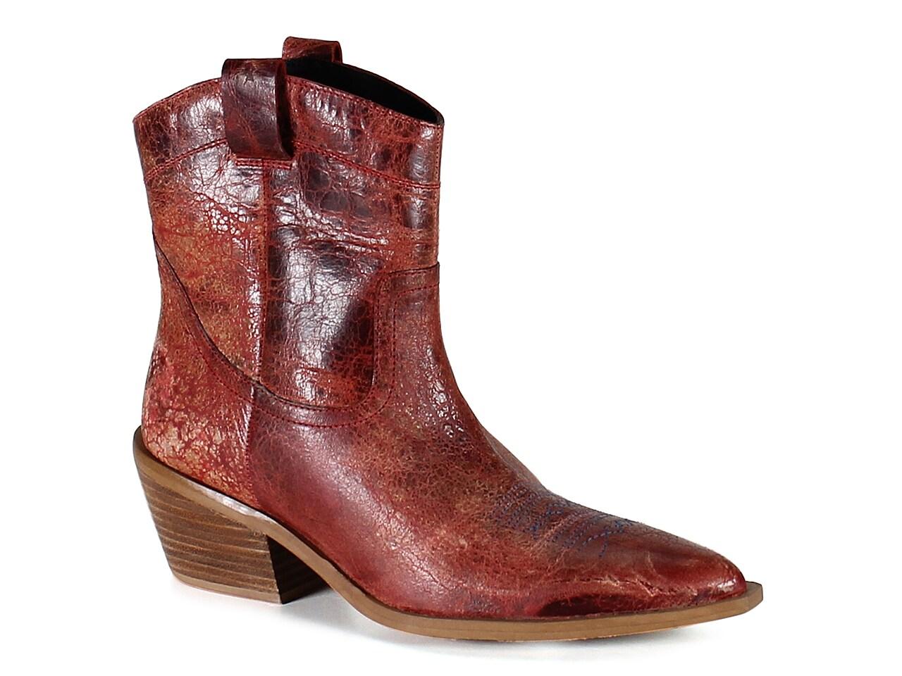 Diba True Rave Lion Western Bootie in Brown Lyst