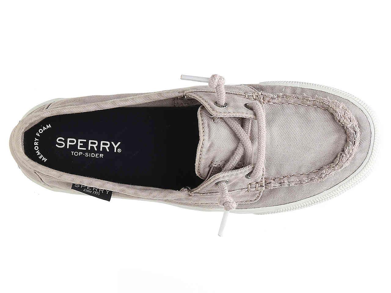 Sperry lounge away sales frayed boat shoe