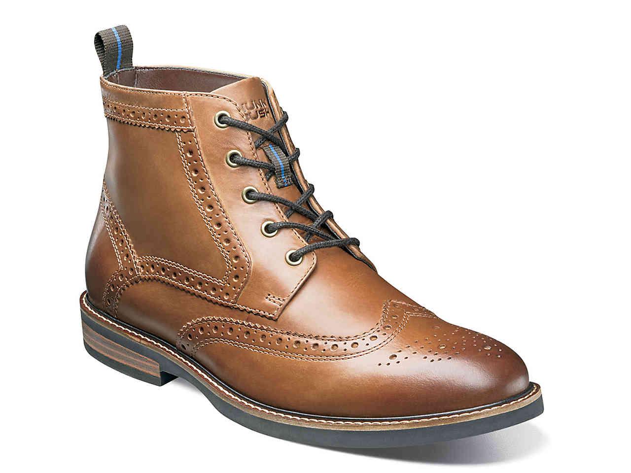 nunn bush odell wingtip boot