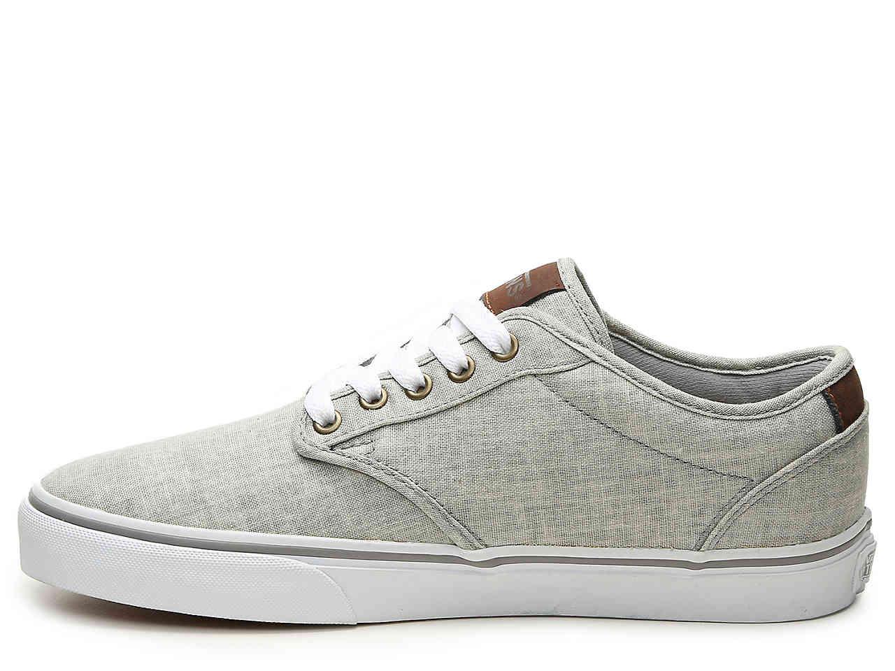 vans grey canvas shoes