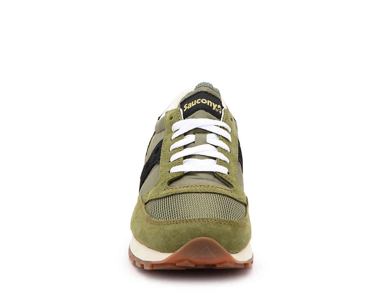 Saucony Synthetic Jazz Original Vintage in Olive/Black (Green) for Men |  Lyst