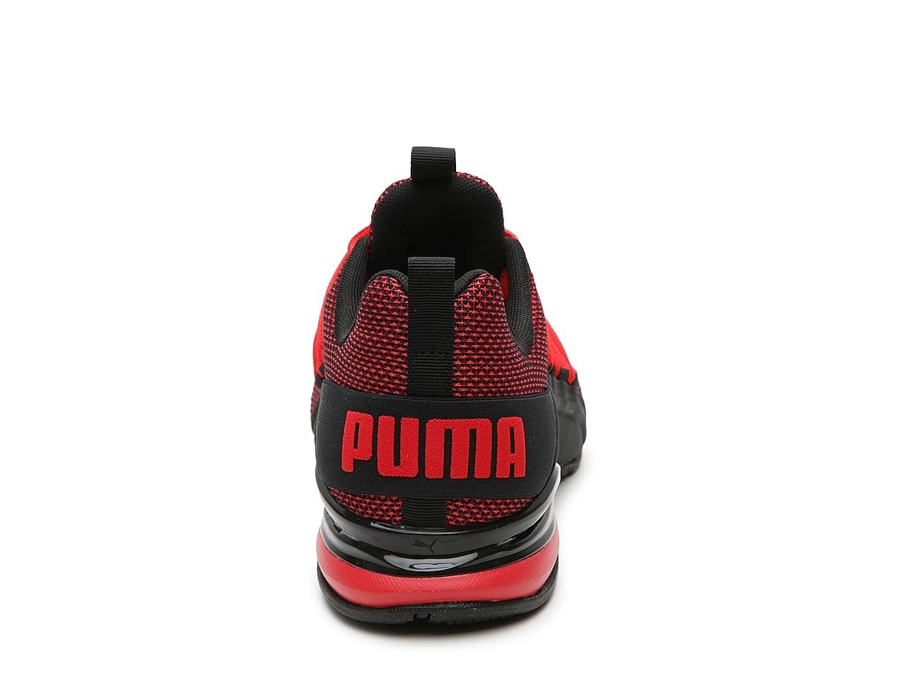 PUMA Axelion Wide Running Shoes in Red for Men | Lyst