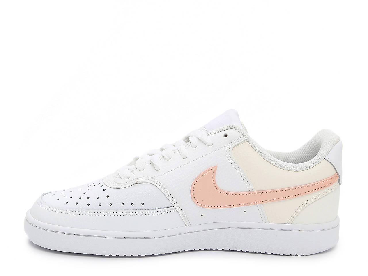 Nike Court Vision Sneaker in White | Lyst