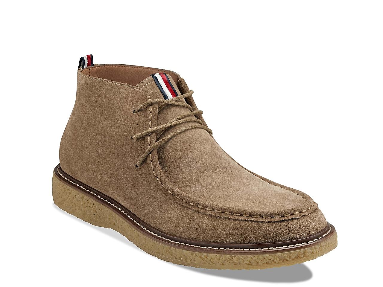 Tommy Hilfiger Suede Tomtry Chukka Boot in Taupe (Brown) for Men - Lyst