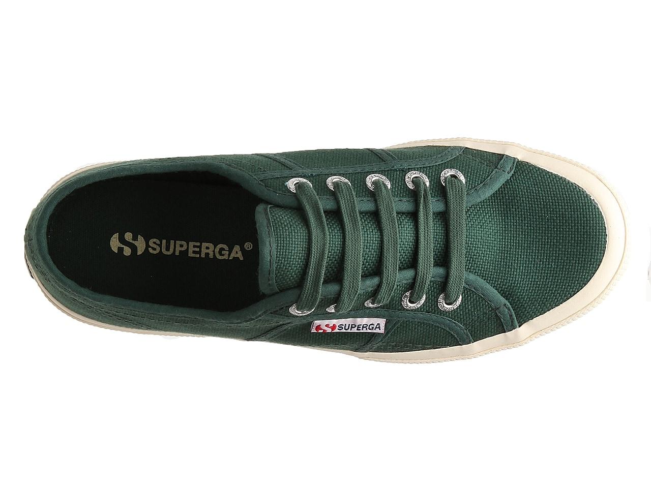Superga Canvas 2750 Cotu Classic Sneaker in Forest Green (Green) | Lyst