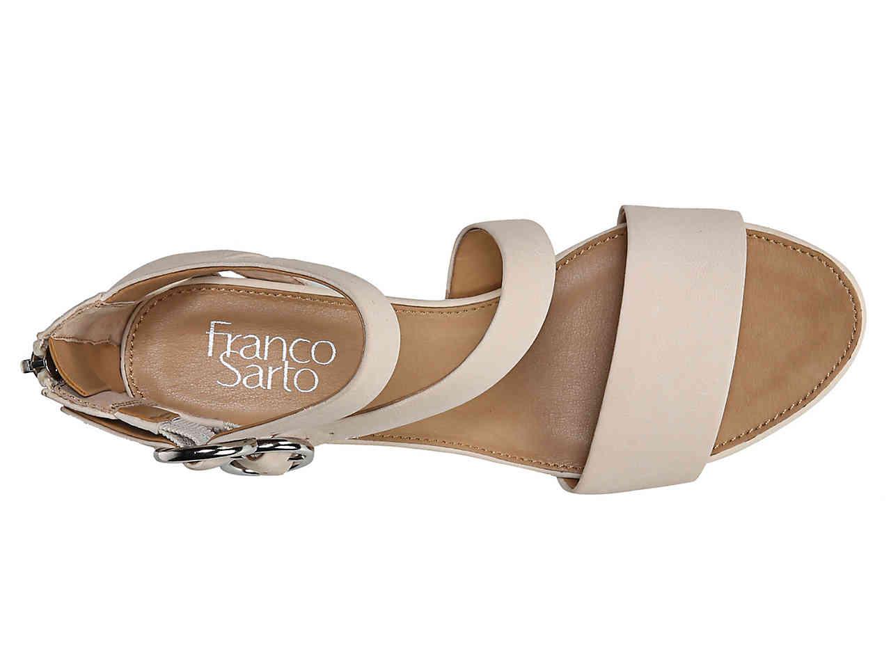 franco sarto derek wedge sandal