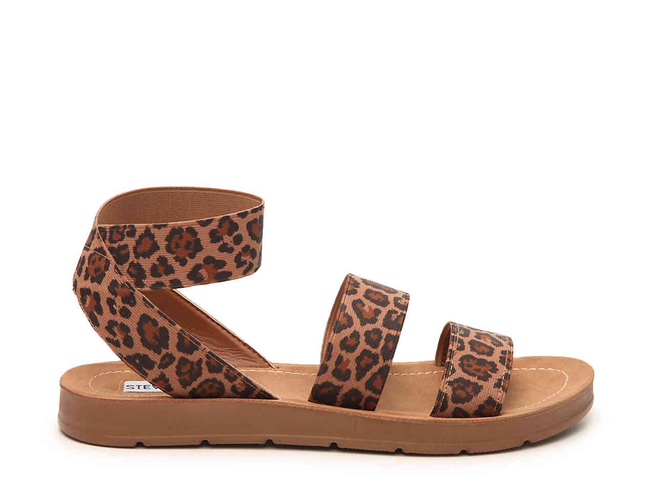 leopard steve madden sandals