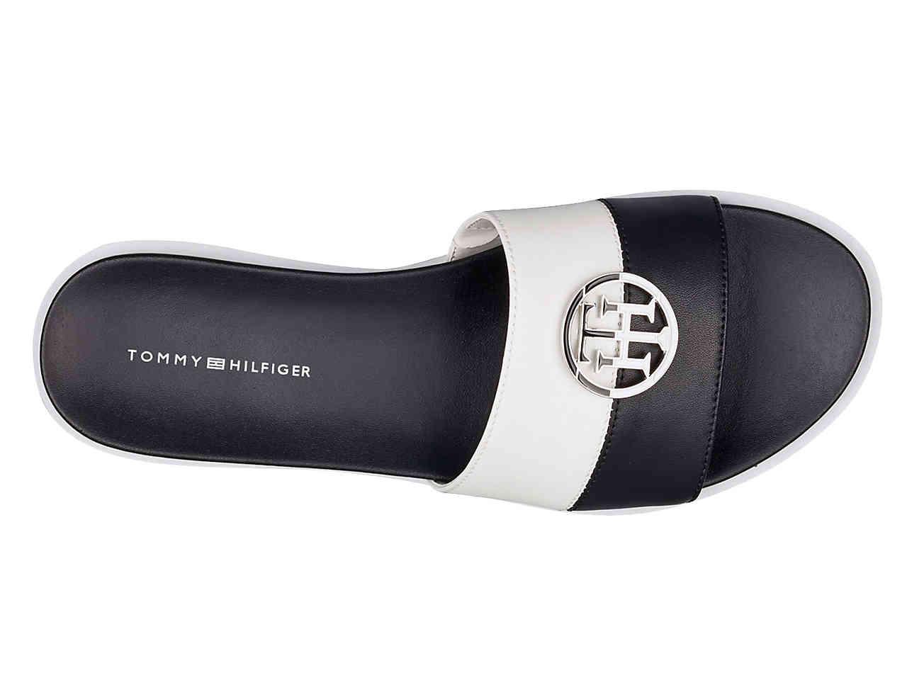 tommy hilfiger souli slide sandal