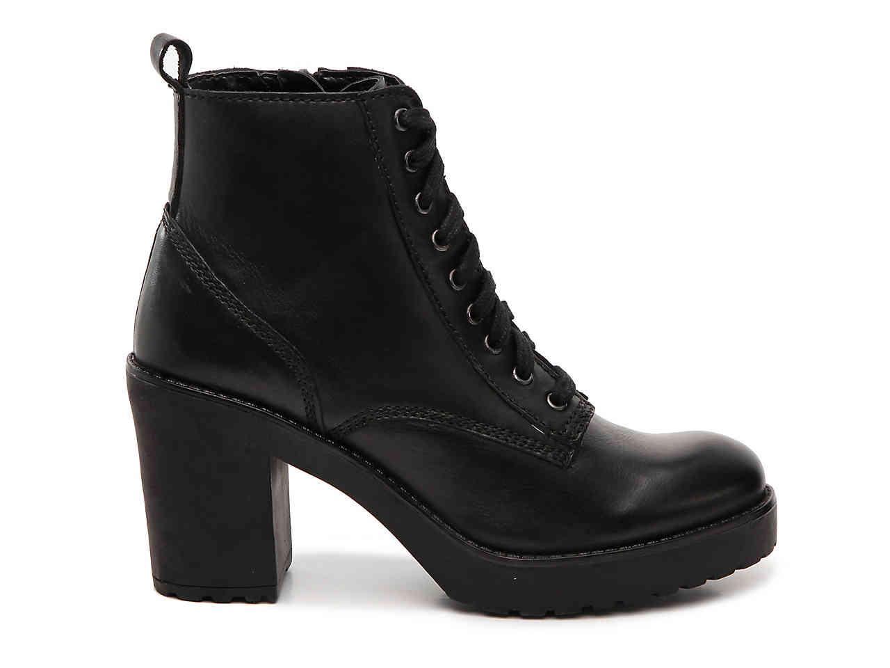 macys steve madden combat boots