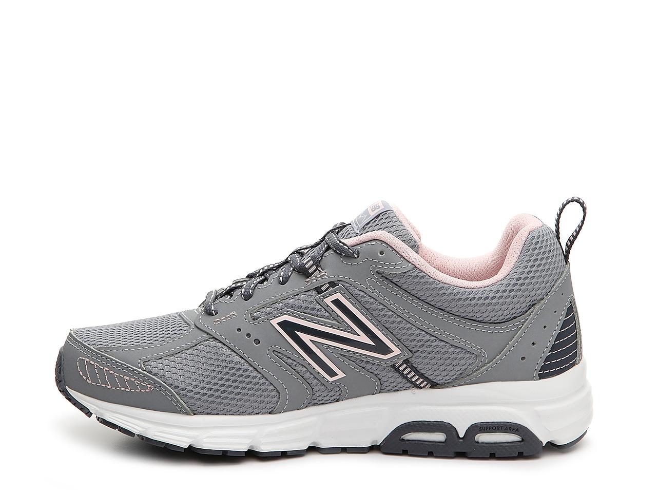 New Balance Synthetic S W430 Low Top Lace Up Running Sneaker in Grey/Pink  (Gray) | Lyst