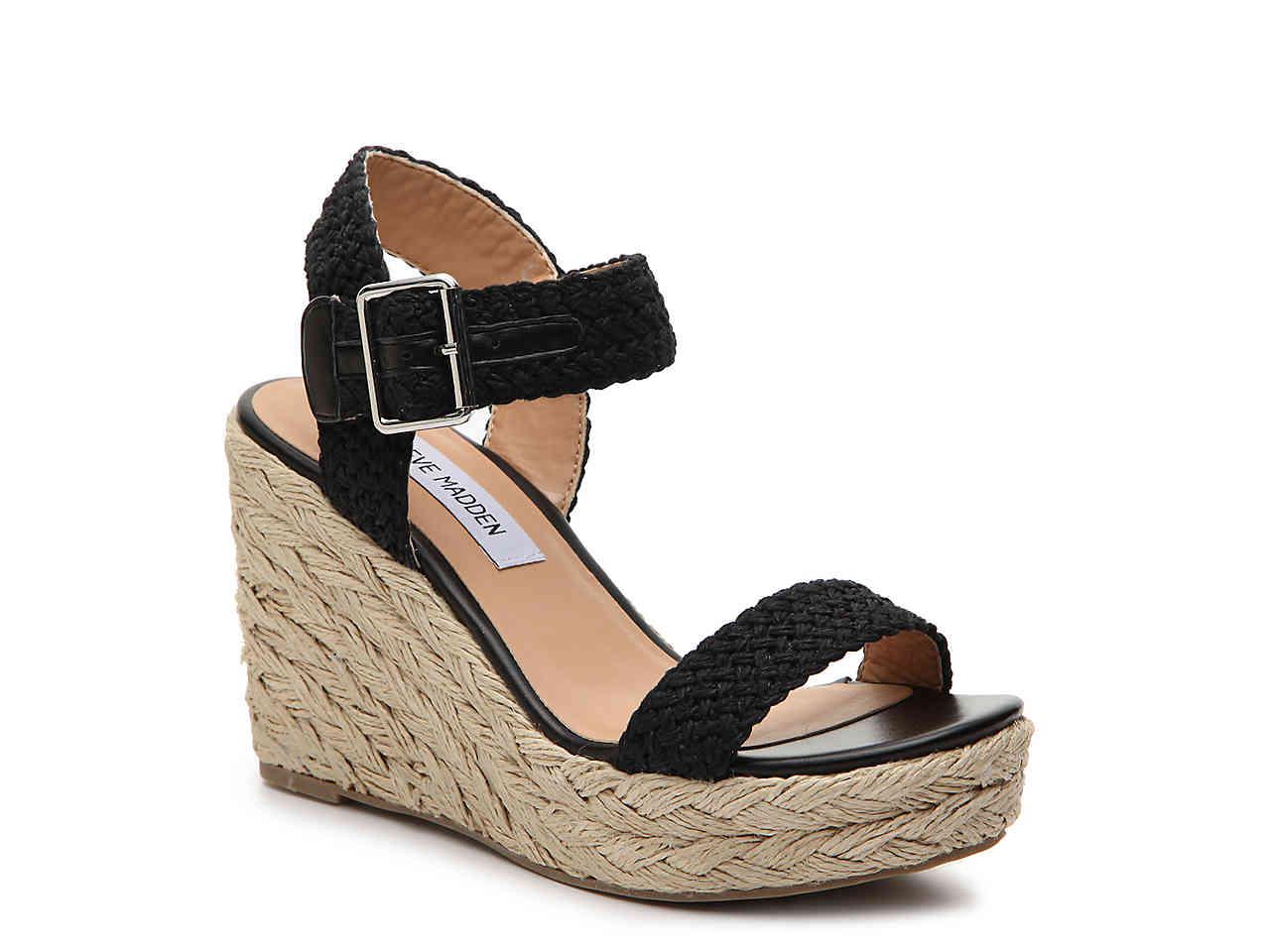 steve madden joni espadrille wedge sandal