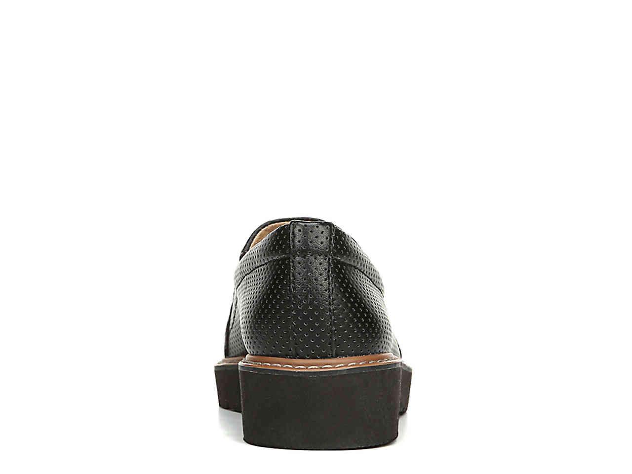 effie platform wedge loafer