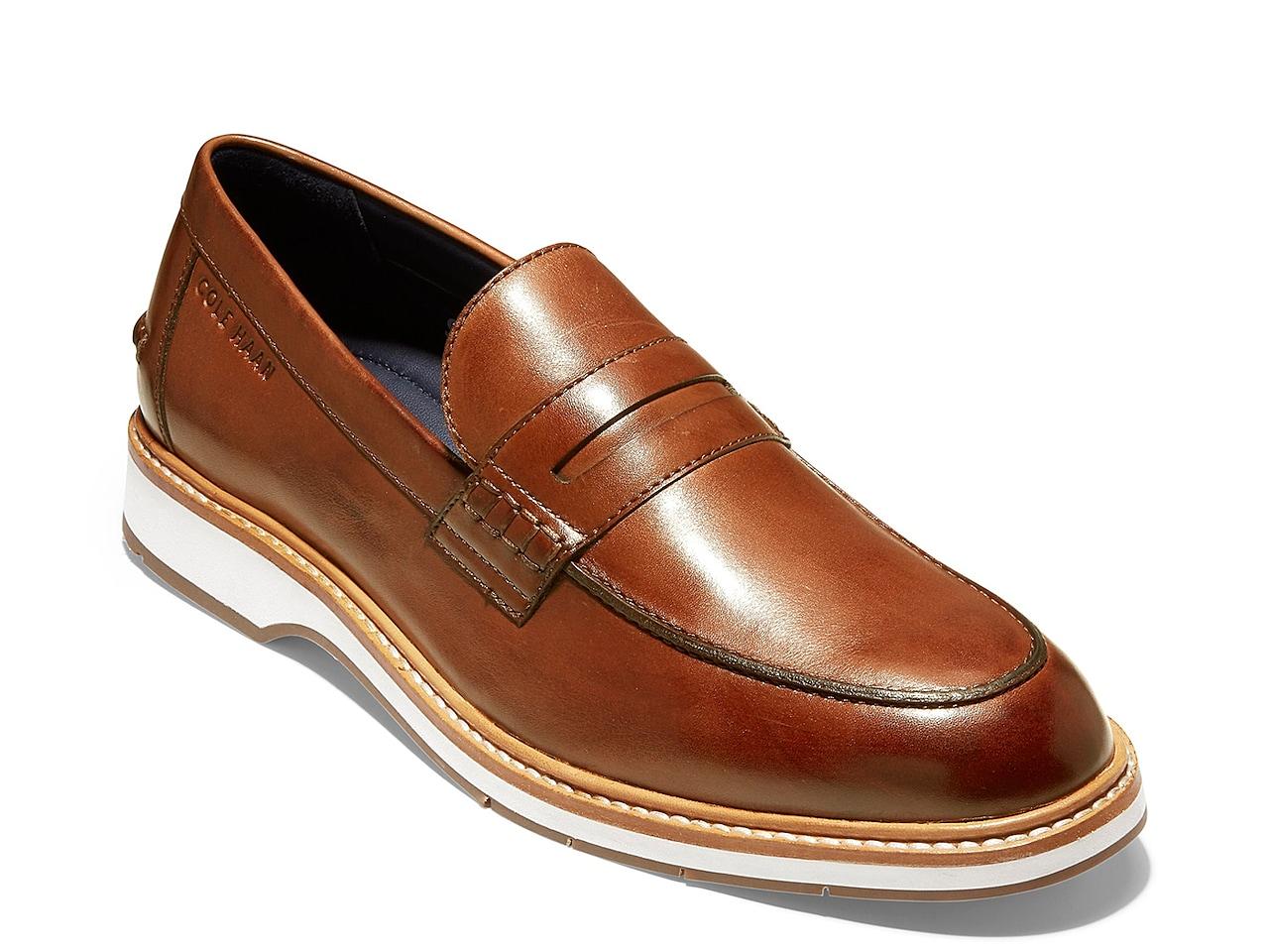 Cole Haan Leather Morris Penny Loafer in Cognac (Brown) for Men | Lyst
