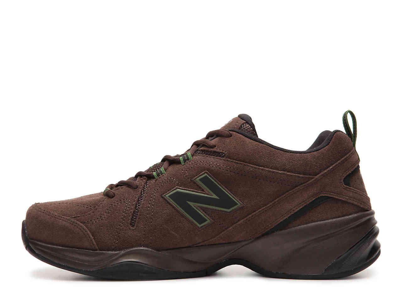 New Balance Suede 608 V4 Training Shoe in Brown/Green (Brown) for Men ...