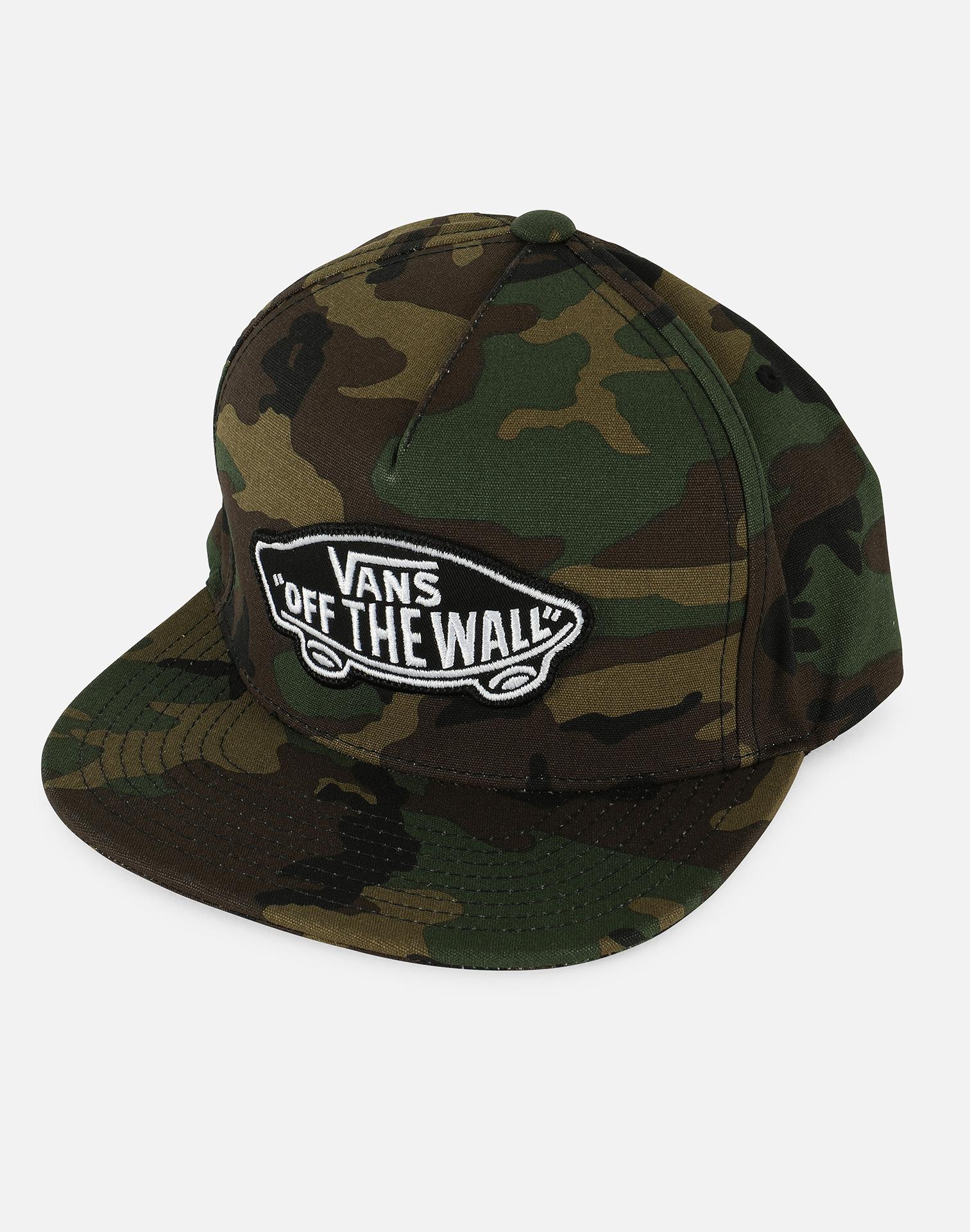 vans camo snapback