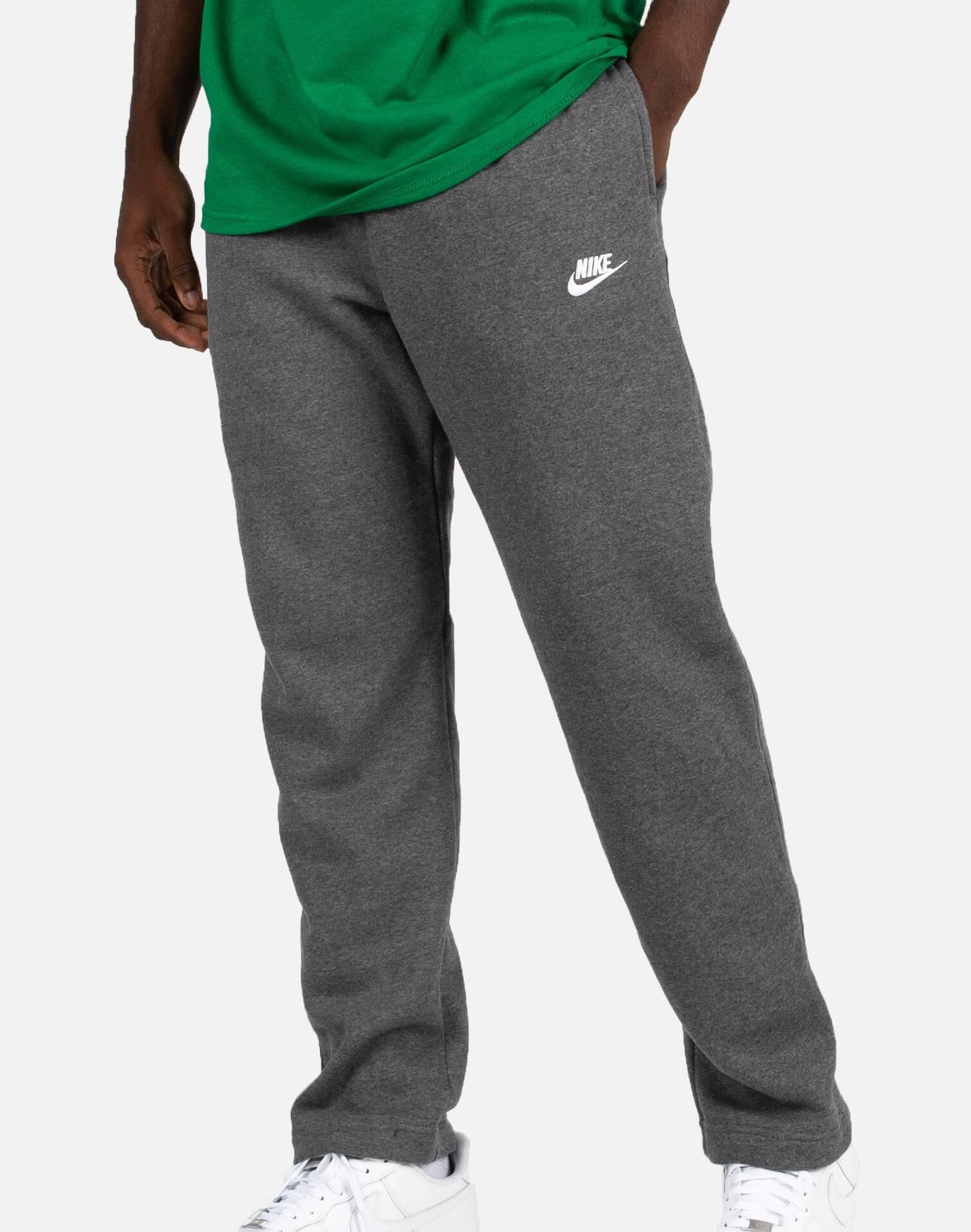 Nike Nsw Club Fleece Open Hem Sweatpants in Gray for Men - Lyst