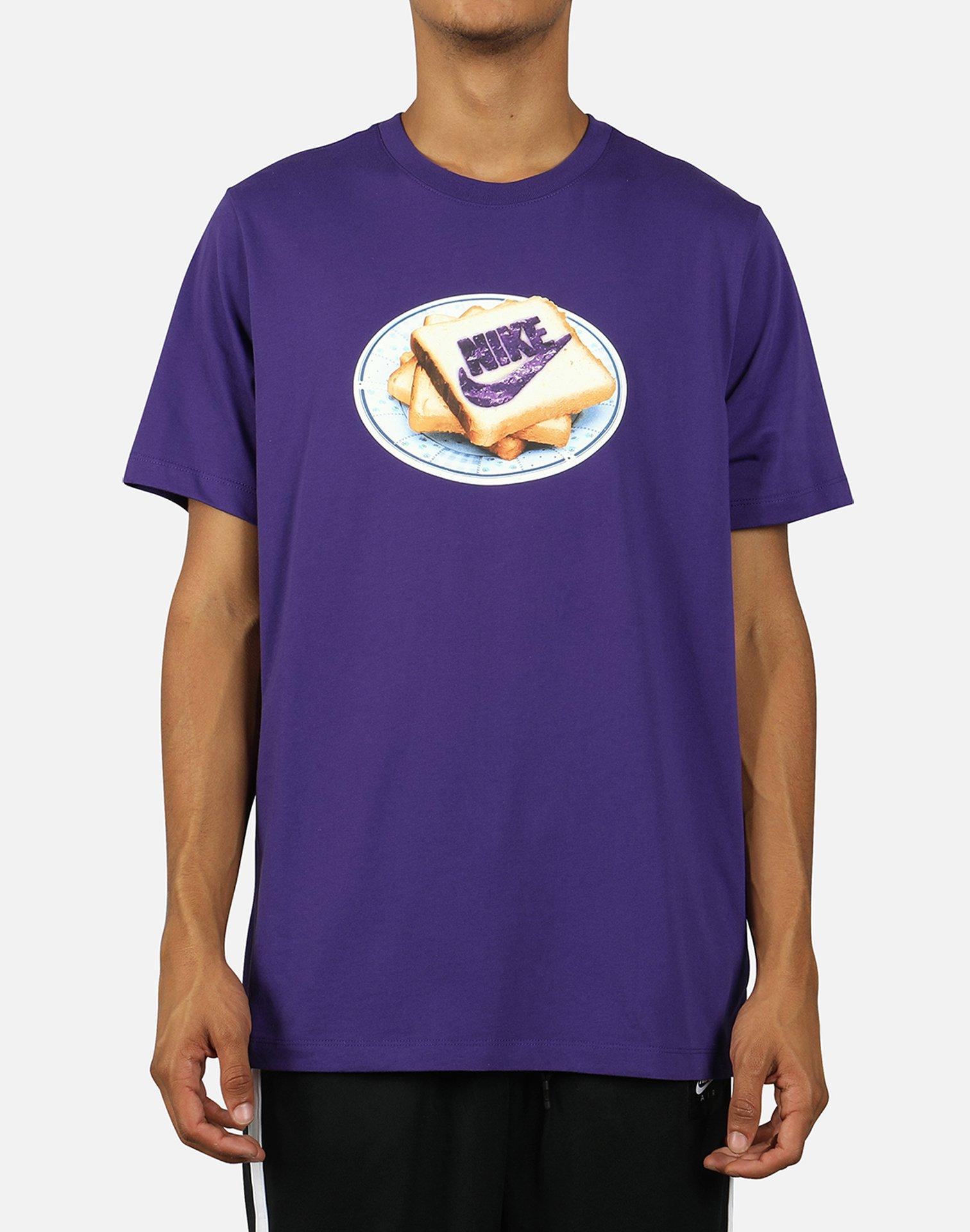 violet nike shirt
