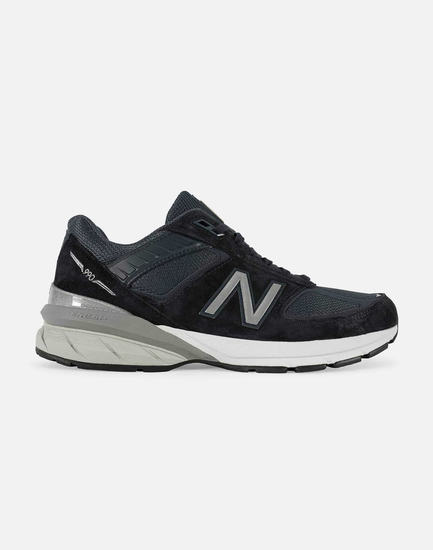 New Balance Rubber 990v5 in Navy (Blue) for Men Lyst