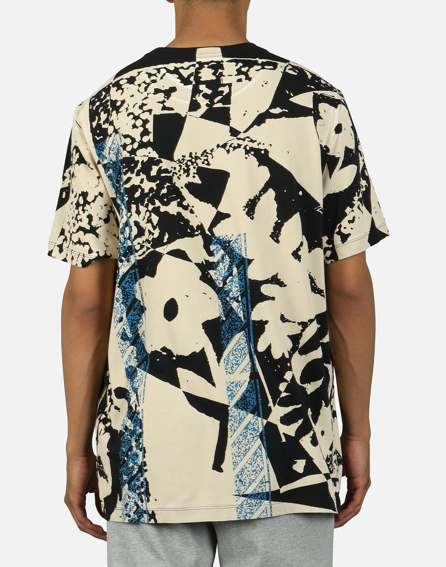 Nike Cotton Nsw Floral Stencil Tee in White for Men - Lyst