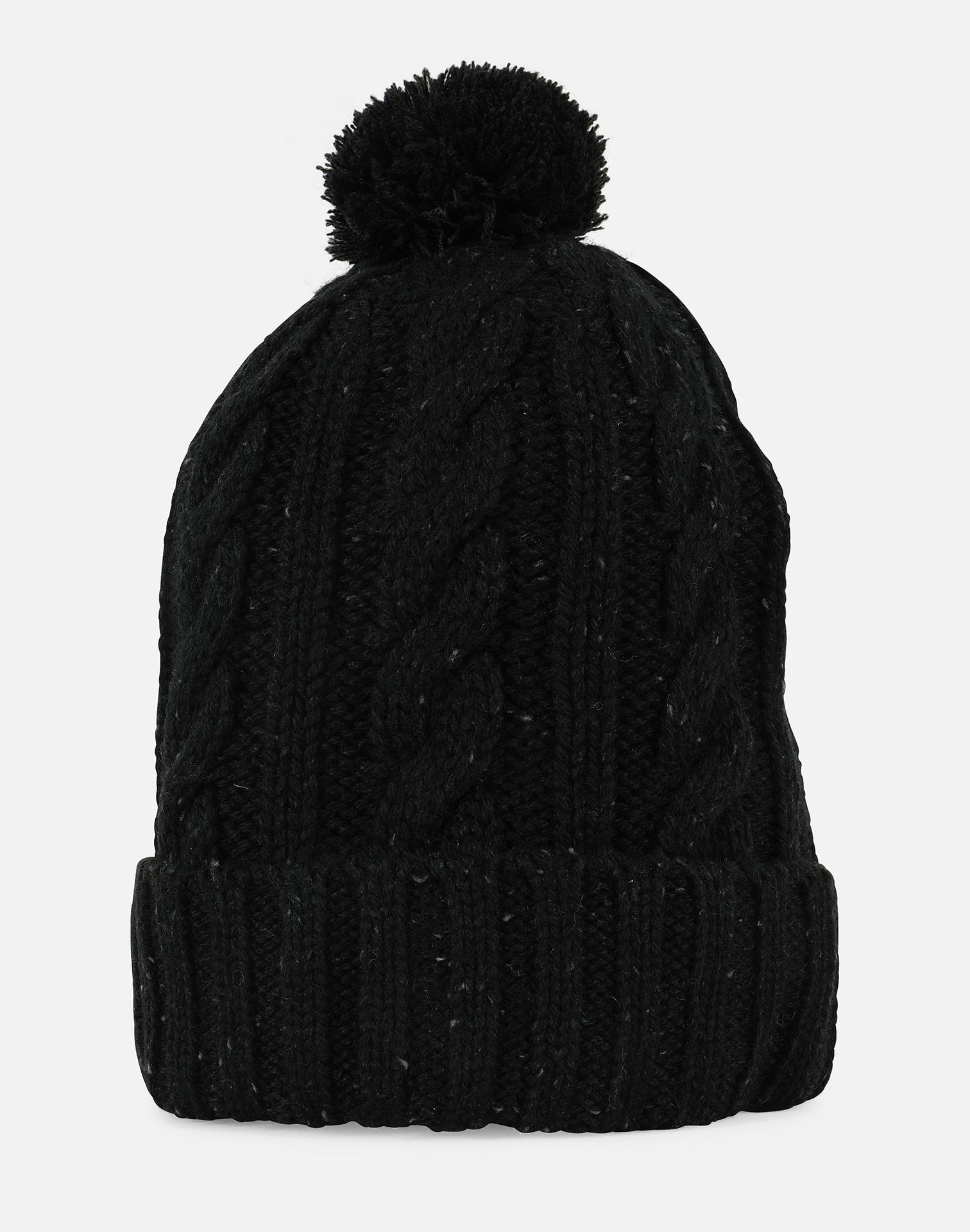Nike Nsw Cable Knit Beanie in Black - Lyst
